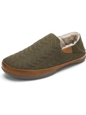 Weather Resistant Men's Slippers, Durable Waxed Canvas, Comfortable Footwear